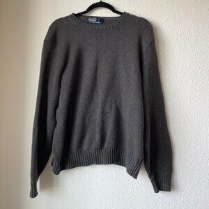 Polo by Ralph Lauren 100% Cotton Crewneck Knit Sweater